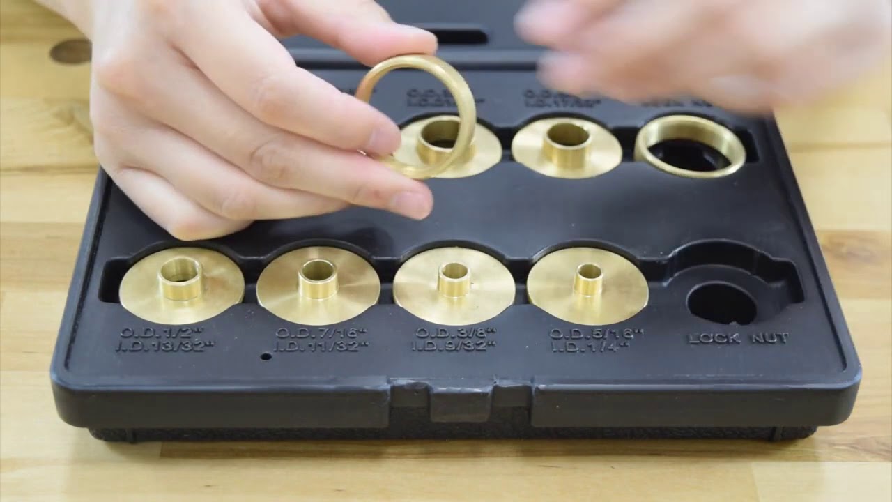 10 Piece Brass Bushing Set B3939 (Unboxing) Busy Bee Tools YouTube
