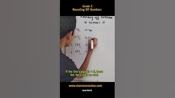 Rounding off numbers #numbers #trending  #rounding #cbse #cbseboard #studywithme #shortsvideo