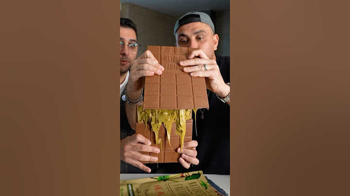 أكبر شوكولاتة دبي في العالم
