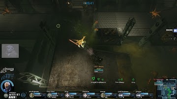 Alien Swarm: Reactive Drop - Sewer Junction Jaeger Gameplay (7 players)