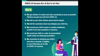 COVID-19 Vaccine Do’s and Don’ts for Kids 1200x675