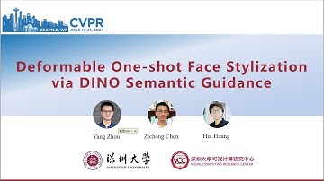 [CVPR 2024] Deformable One-shot Face Stylization via DINO Semantic Guidance