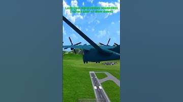 Crashing PV-40 into APC | Turboprop Flight Simulator #shorts