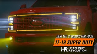 The BEST LED Upgrades for your 20172019 Superduty | Headlight Revolution Light Overview
