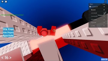 One Jump Per Difficulty Chart Obby Stages (completing 17 stage) (deadly) by (by HunterTheObbyist)