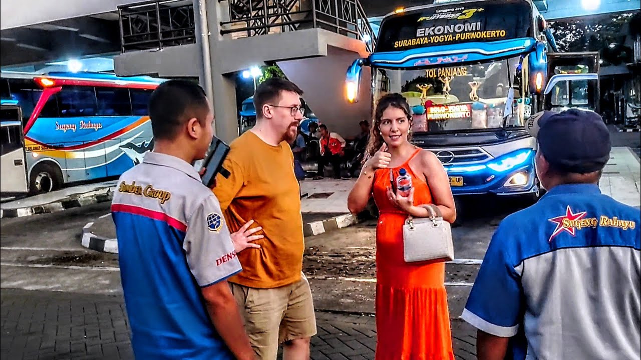 BULE TURIS ASING DATANGI DRIVER ALI KLAKSON, SUGENG RAHAYU 7202 JADI KELAS INTERNASIONAL!