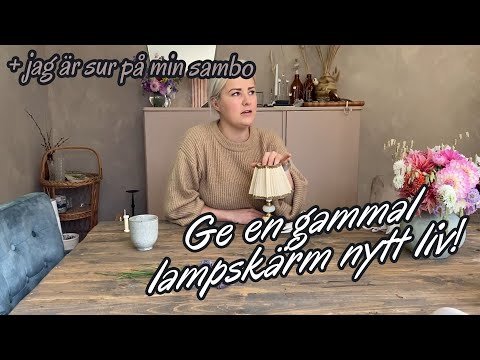 Video: Hur Man Syr En Lampskärm