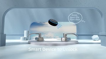 SMONET| 5-in-1 keyless entry smart lock, safe, convenient and fast
