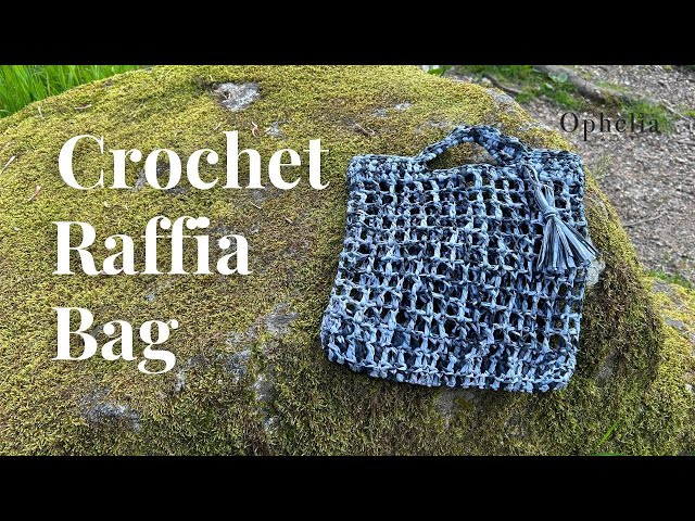 Clare V. Raffia Crochet Fob in Tomate – Serafina