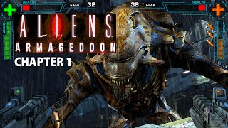 How To Complete ALIENS ARMAGEDDON! Arcade Chapter One Play Through Resimi