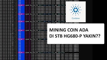 MINING COIN CARDANO (ADA) DI STB HG680-P