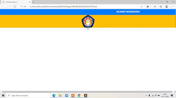 membuat layout sederhana dengan bootstrap v4.5