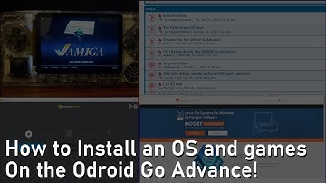 Video Tutorial - How to Install an OS and Transfer games to the Odroid Go Advance