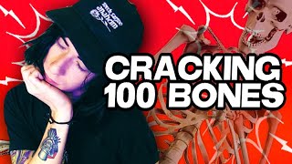 Cracking 100 Bones *World Record*