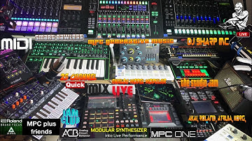 Mix 39 live quick jam - MPC ONE Modular style ambient generative Dreadbox Typhon,Waldorf streichfett