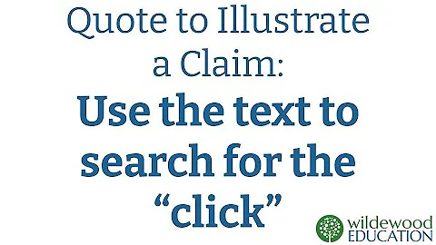 SAT (Digital) ELA: Quote to Support Claim Questions