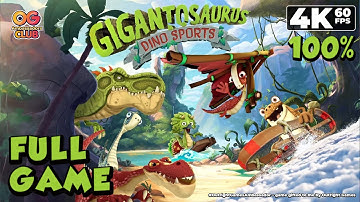 Gigantosaurus: Dino Sports (PC) - Full Game 4K60 Walkthrough (100%) - No Commentary