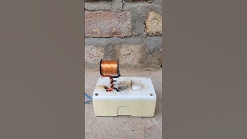 what will happen? electrical experiments | connect copper coil to electricity. Do Not Try.