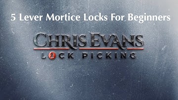 5 Lever Mortice Locks For Beginners