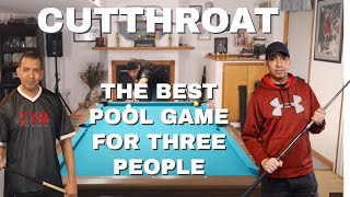 HOW TO PLAY CUTTHROAT POOL - THE BEST POOL GAME FOR THREE PLAYERS (POOL LESSONS) screenshot 4