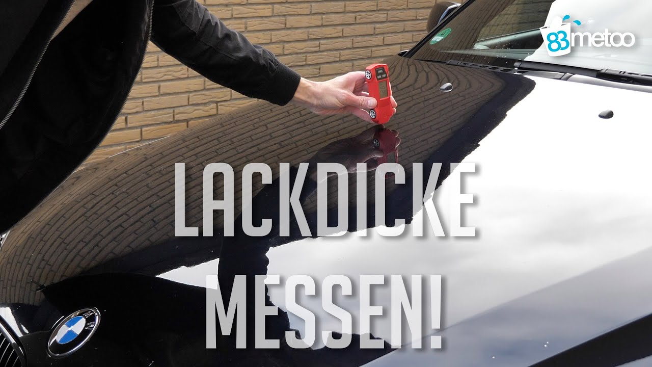 Lackschichtdicke messen zur Autoaufbereitung - Etari MD 666 