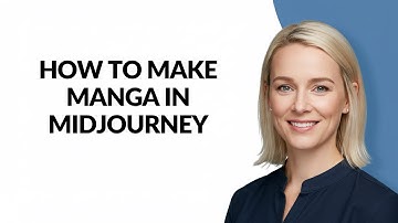 HOW TO MAKE MANGA IN MIDJOURNEY - Julia