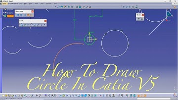 Circle command in detail in catia v5 (Sketcher workbench) part-3