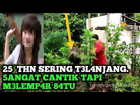 MANTAN M0DEL CANTIK  MENDADAK  SUKA T3LANJ4N9  8!KIN MEN4N915 WARGA DESA