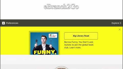 Wyalusing Library - How to Browse and Search in Libby