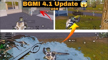 BGMI 4.1 Update Tips & Tricks 😱 Master the New Features Like a Pro!"