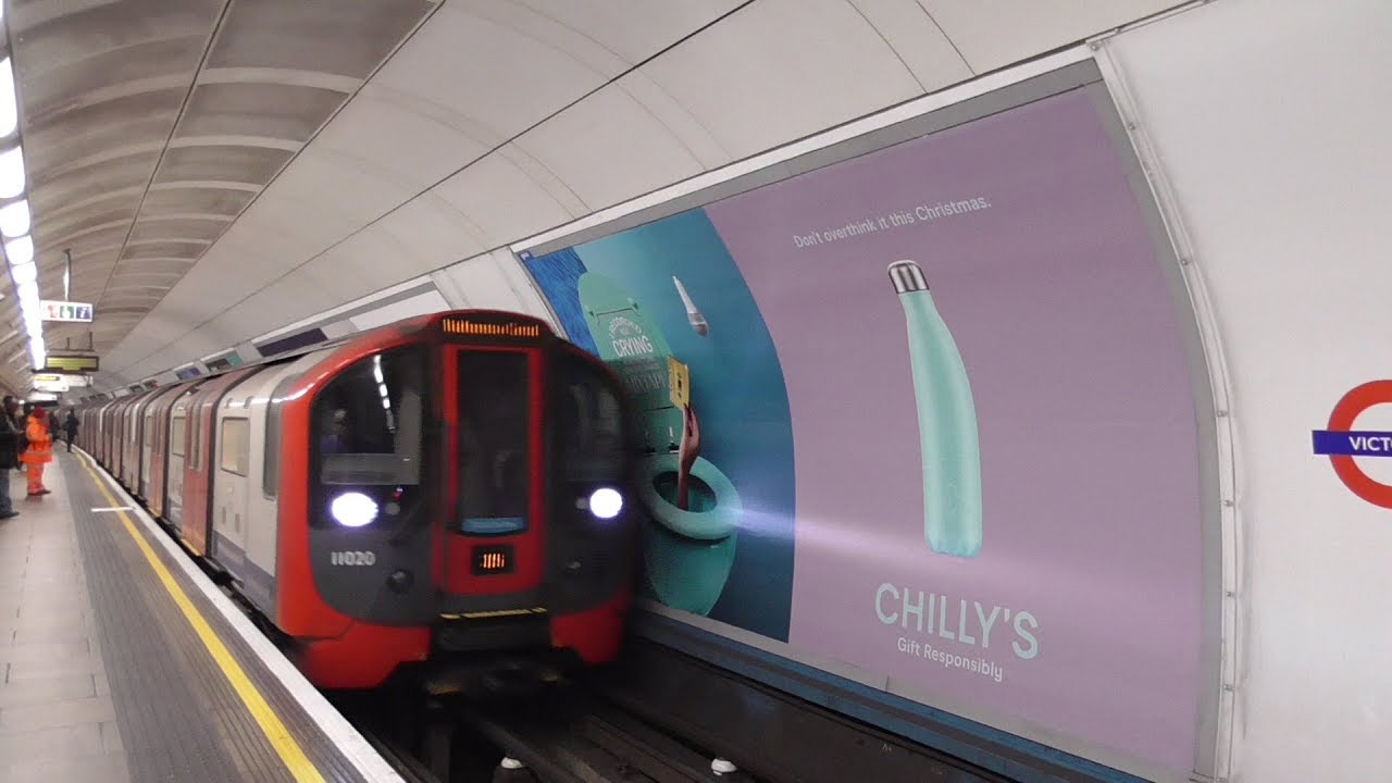 London Underground Victoria Station YouTube