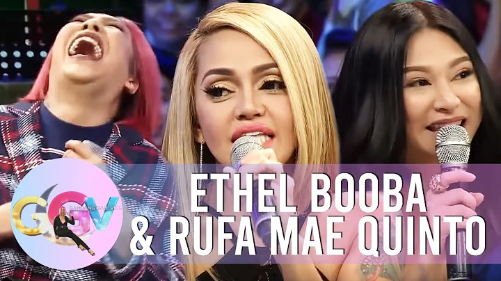 Rufa and Ethel as "Waze" voice | GGV