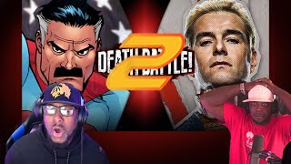 Deathbattle Omni-man VS Homelander Reaction!!!