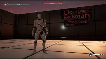 [UE4] Marketplace - Close Combat: Swordsman - Update1