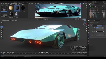Sci-Fi vehicle 033 01 - 3D modeling - 4x timelapse