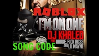 Roblox Dj Khaled I M The One Song Code Id Youtube - i m the one roblox id code