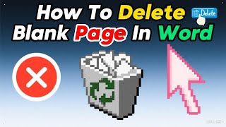 How To Delete Blank Page In Word