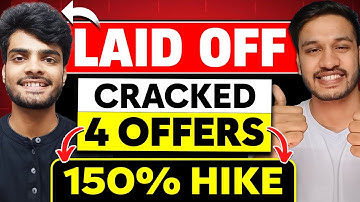 Laid Off then Cracked 4 Job Offers | 150% Salary Hike | Layoff Season Interview Experience 2023