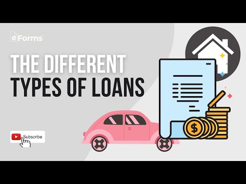 Video: Types Of Loans
