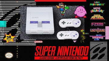 My First look at the "SNES Classic Edition" - Settings and Gameplay