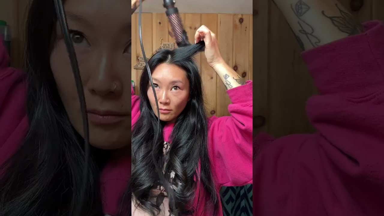 10 Lazy Girl Hair Hack Wavytalk Wavytalkhair Hairhack Longhairdontcare