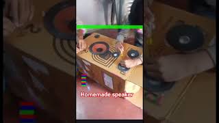 Ghar per homemade# speaker kaise banaen#