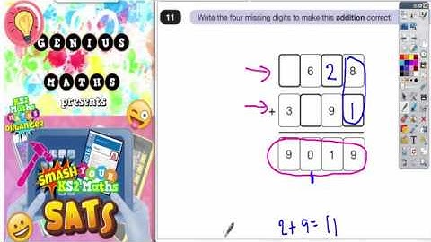 Sample SATS Paper 3 Reasoning Q11
