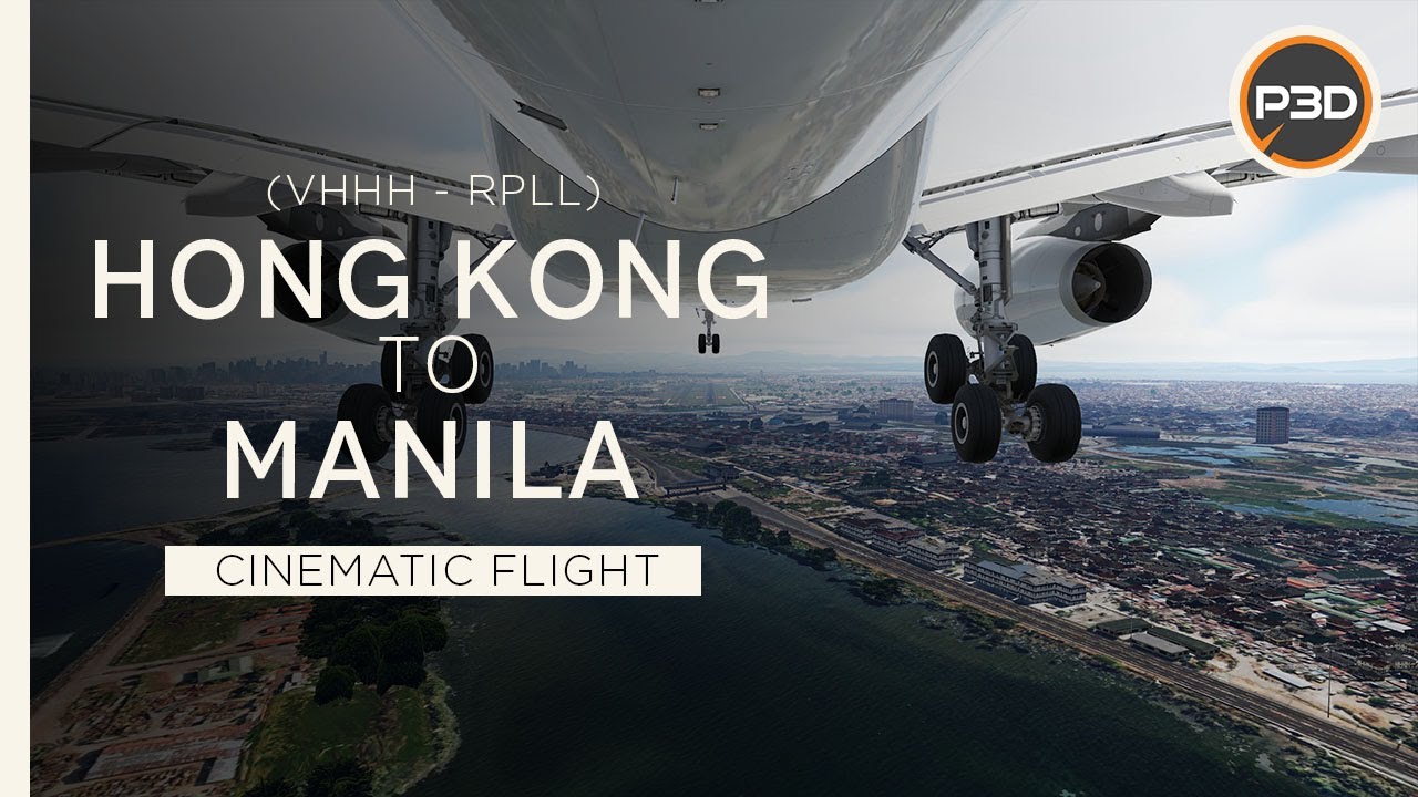 [P3Dv5.1] Cathay Pacific A330300 AMAZING FLIGHT Hong Kong to