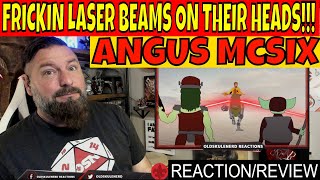 ANGUS McSIX - Laser-Shooting Dinosaur | OLDSKULENERD REACTION | Napalm Records