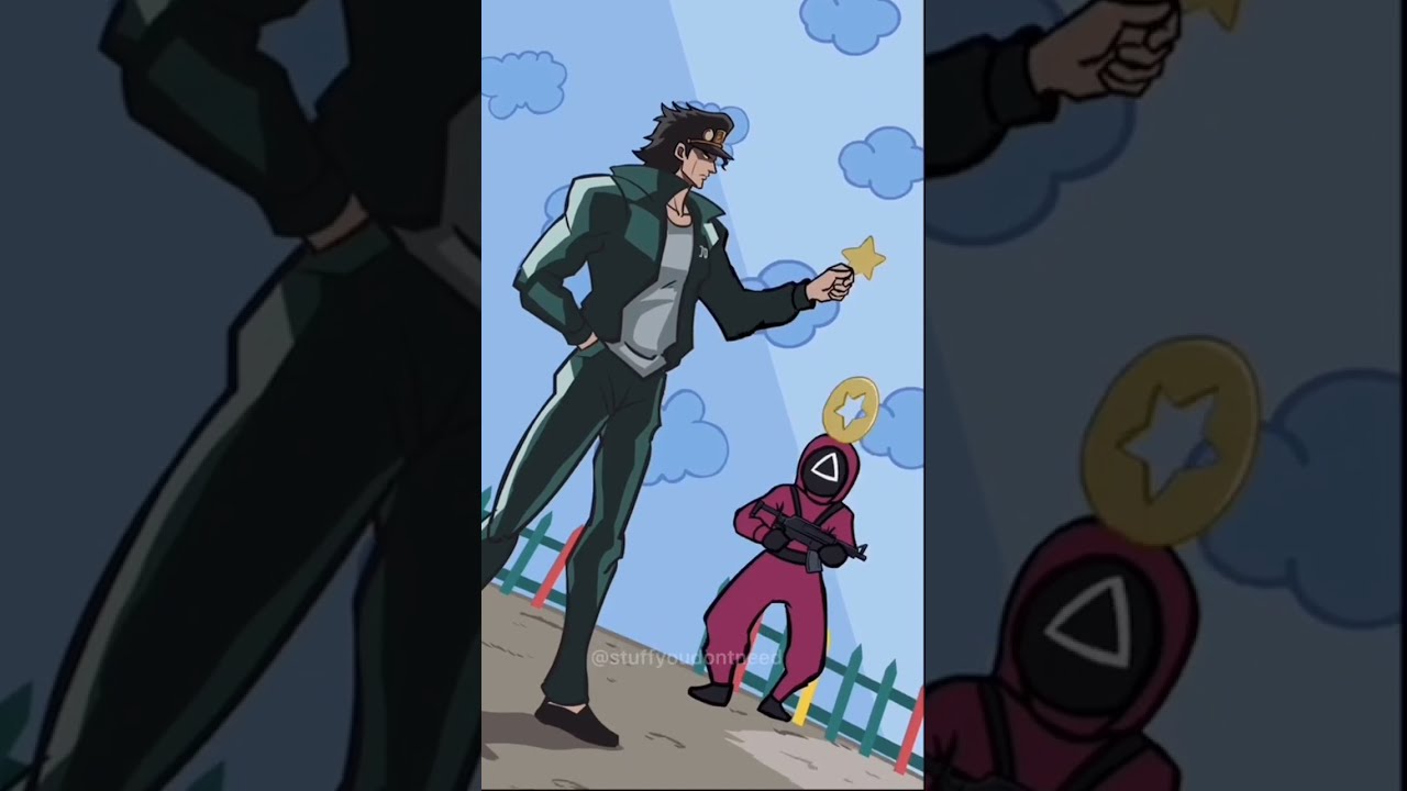 SQUID GAME Jojo S Bizarre Adventure EDITION