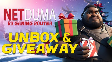 UNBOX & GIVEAWAY | NETDUMA R3 WiFi 6 Gaming Router