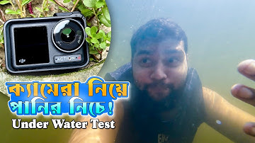 DJI Osmo Action 4 Underwater Test | 4K Waterproof Action Camera Deep Dive_Roman Bro