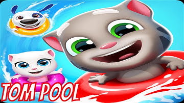 Talking Tom Pool Puzzle Gameplay Android/iOS #1 Slide Mania