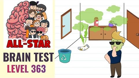 Brain Test All Star Level 363 | He must get rid of the bad smell | Walkthrough